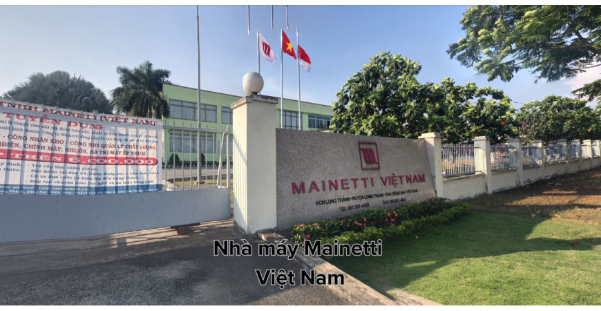 Căn tin nhà máy Mainetti Việt Nam