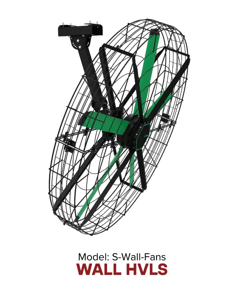 Wall HVLS Fan SUNON | Giải pháp làm mát quạt HVLS Hamilton Air 2026