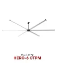 HVLS HERO-6 CTPM Ø 7.3m | Giải pháp làm mát quạt HVLS Hamilton Air 2026