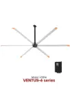 HVLS VENTUS-6 V380e Ø 6.1m | Giải pháp làm mát quạt HVLS Hamilton Air 2026