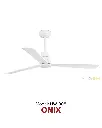 Quạt trần ONIX White | Giải pháp làm mát quạt HVLS Hamilton Air 2026