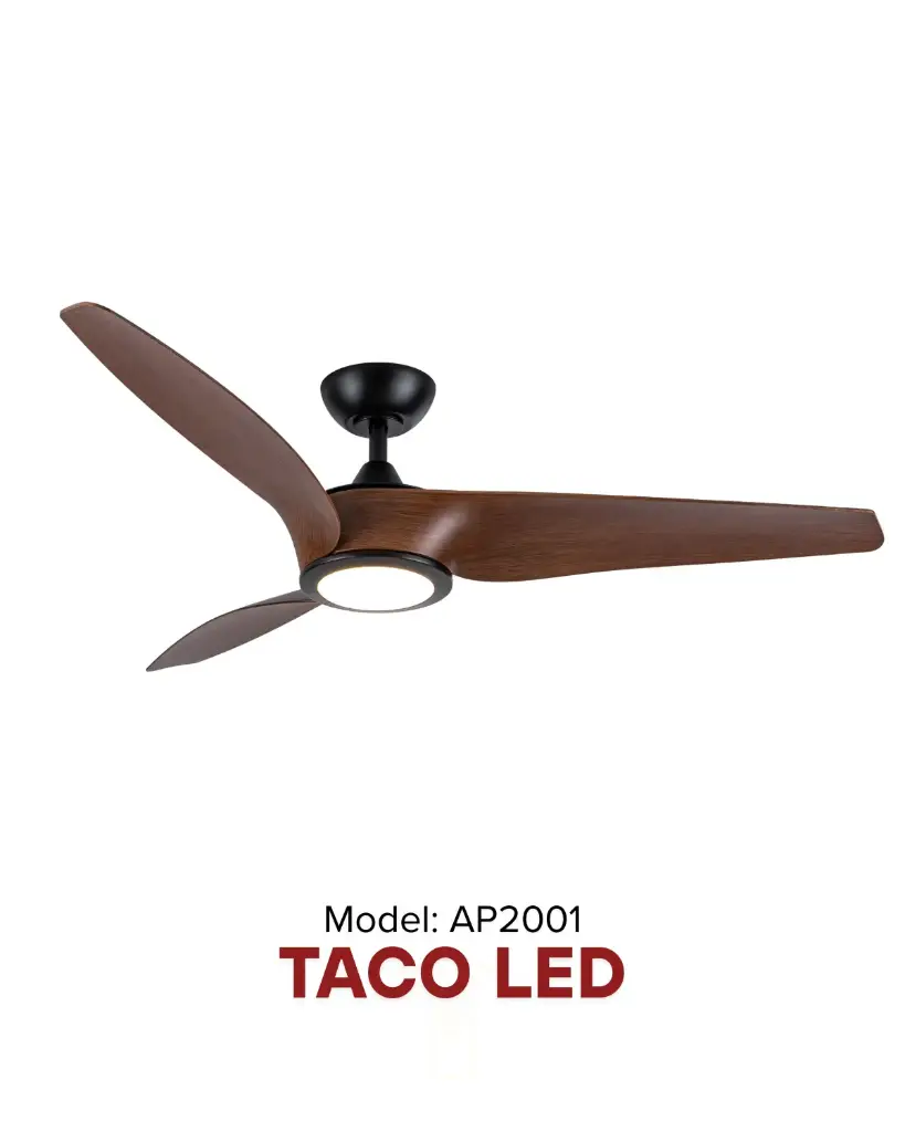 Quạt trần TACO LED | Giải pháp làm mát quạt HVLS Hamilton Air 2026