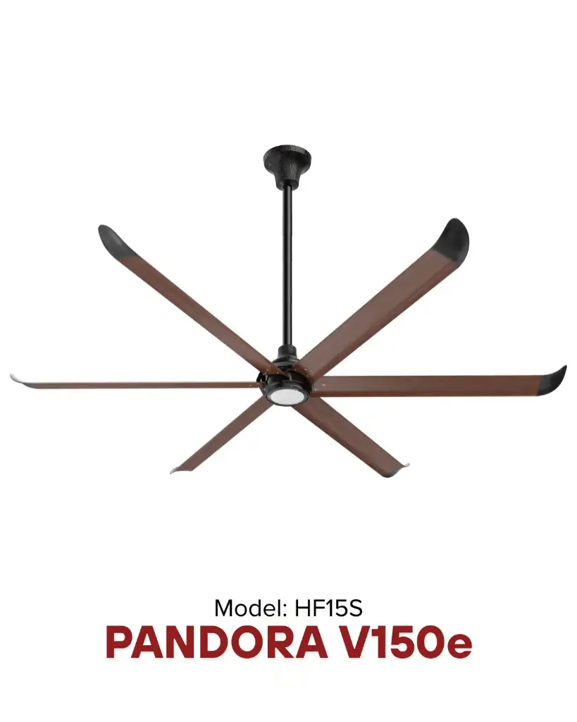 HVLS Pandora V150e Woodgrain Ø 2.5m |